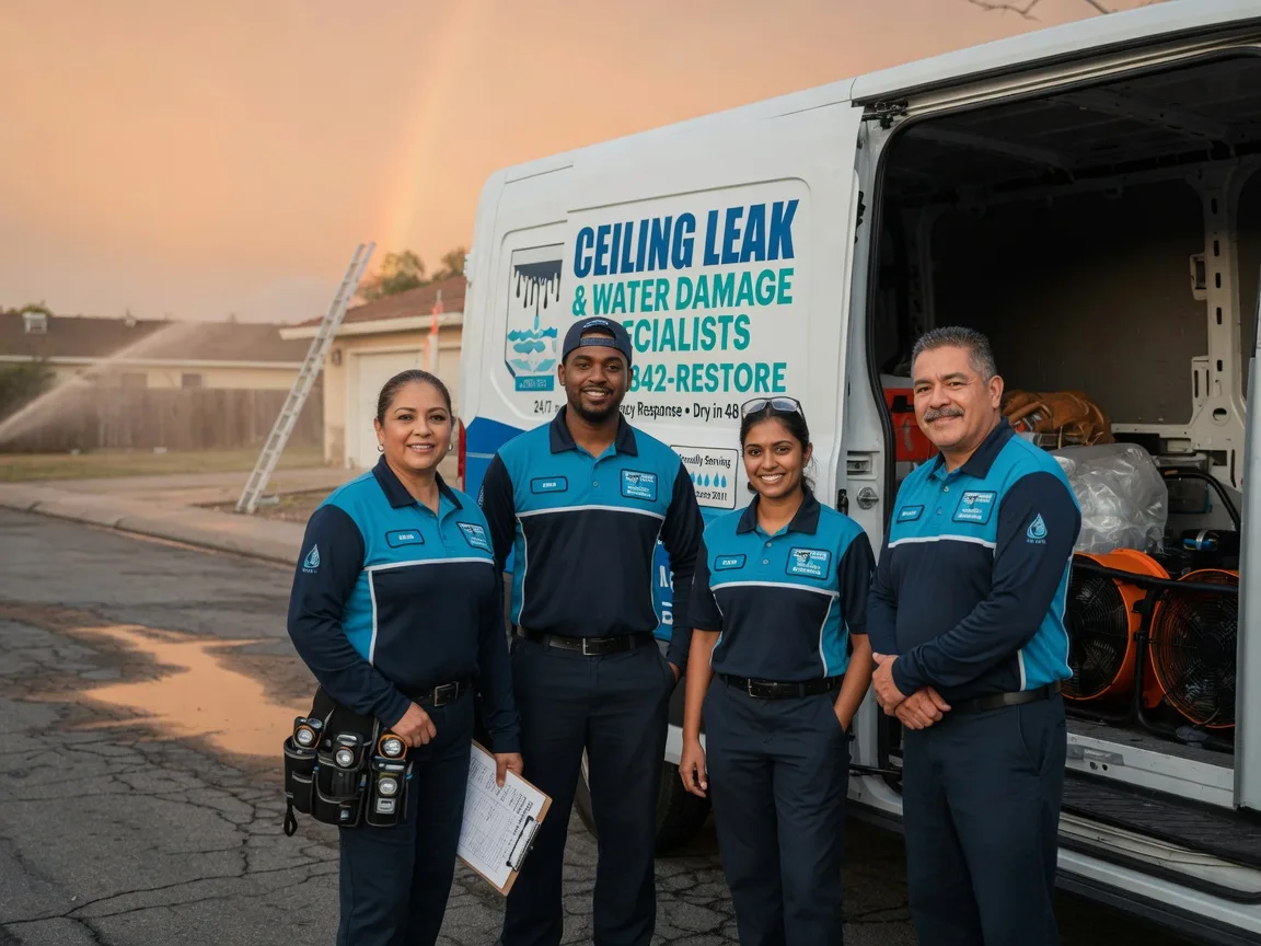 Ceiling Leak Cleanup company in Lumberville, PA